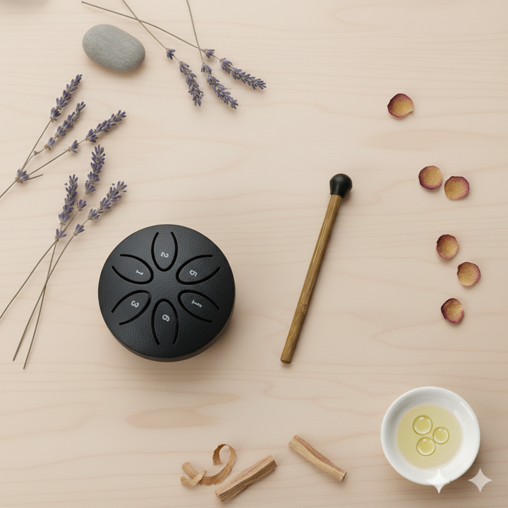  Calming Drum Breeze Black