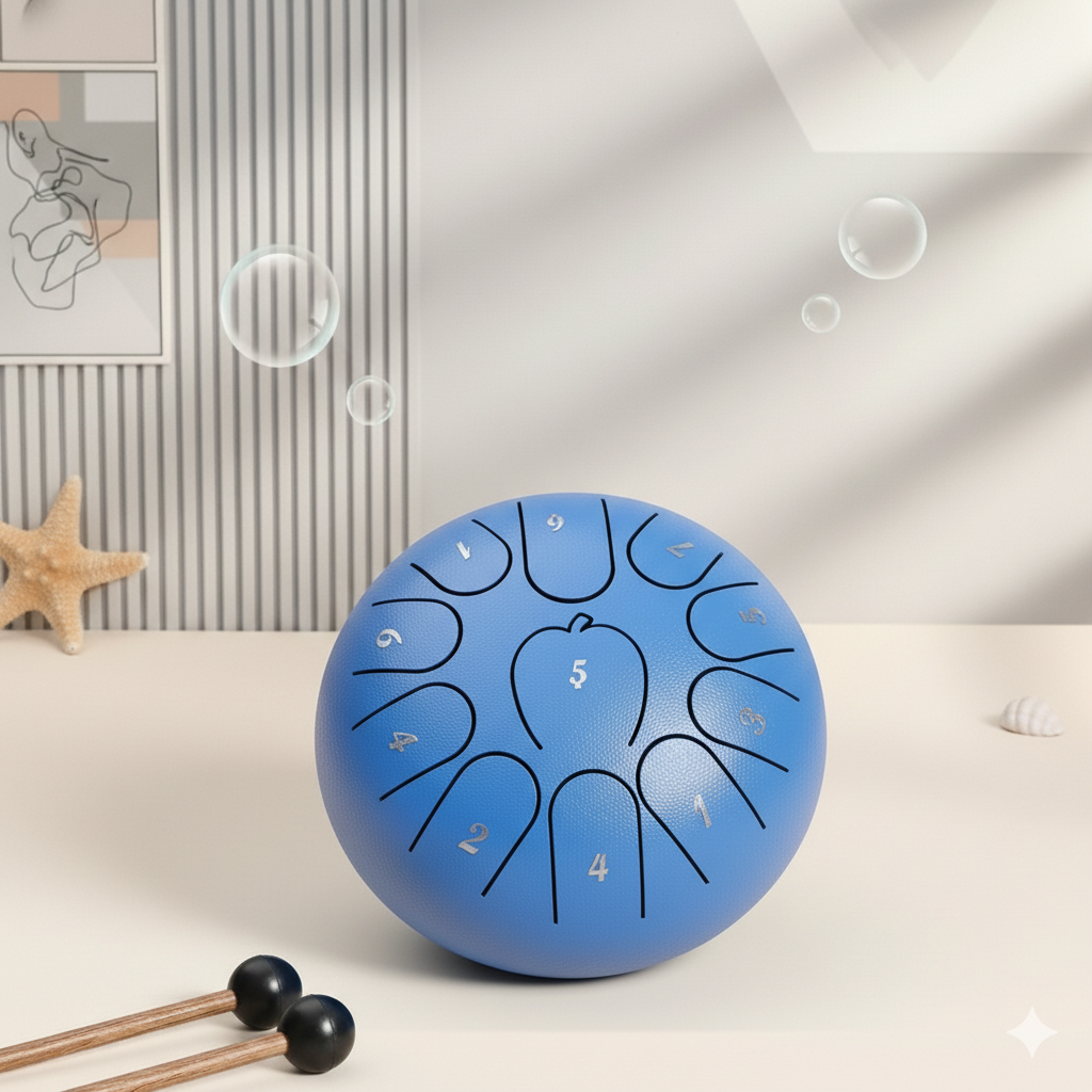  Calming Drum Flow Purple