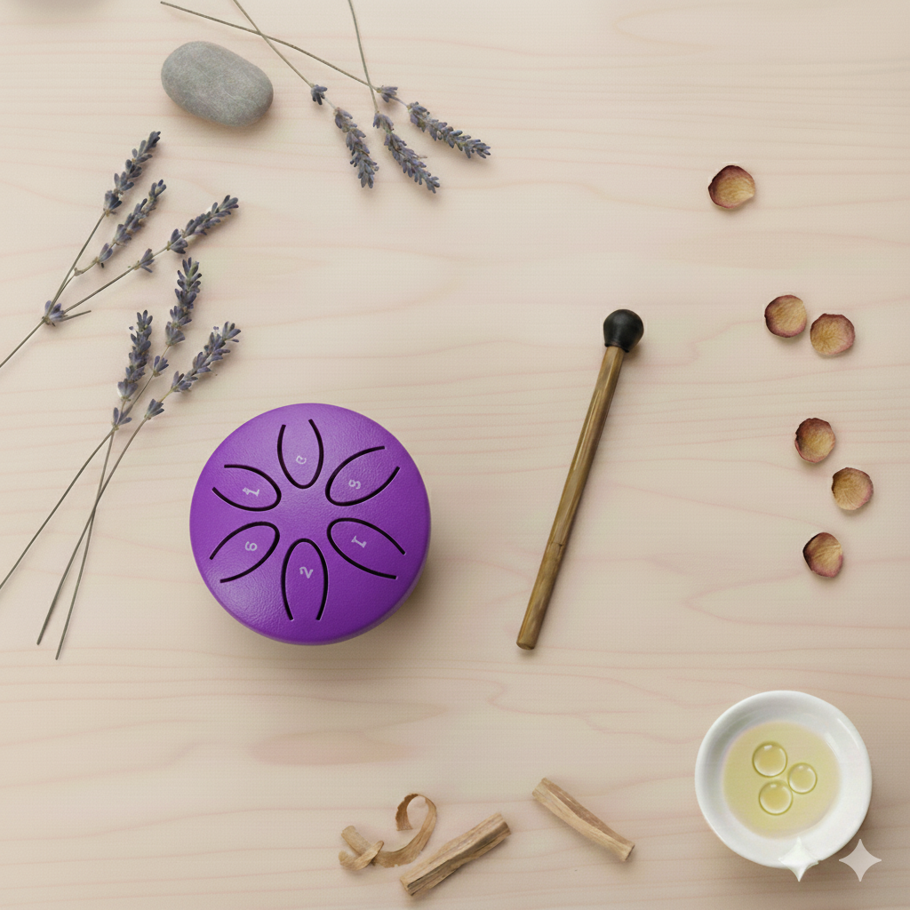  Calming Drum Breeze Purple