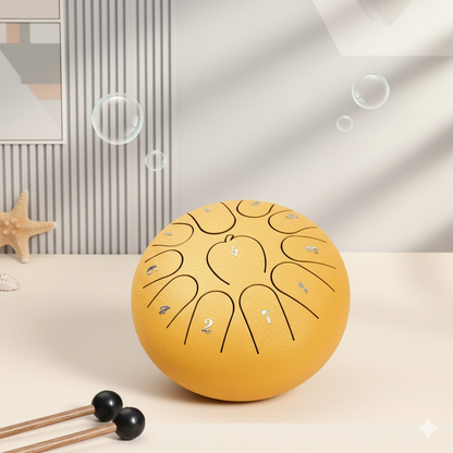  Calming Drum Flow Yellow